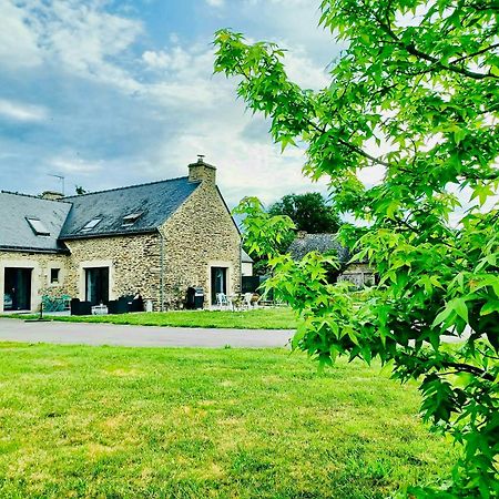 Au Petit Bonheur De Claire Et Jo Bed and Breakfast La Chapelle-Caro Eksteriør billede